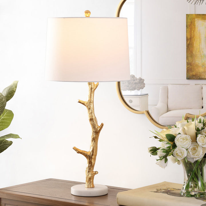 Aderdour 29.5" Gold Leaf Table Lamp Mercer41