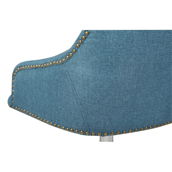Aanshi Task Chair Lark Manor™ Upholstery Color: Teal