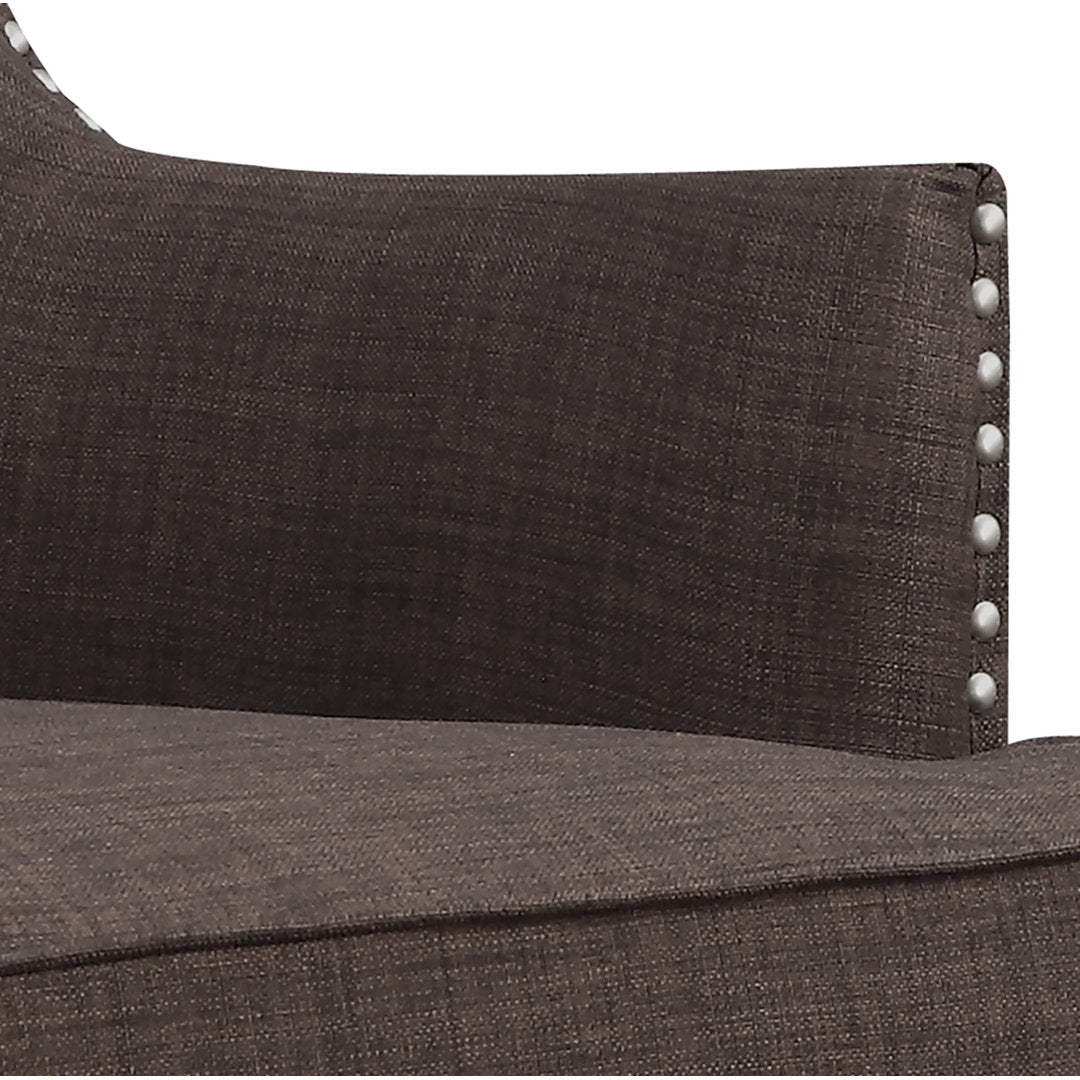 Kemariya 31" Wide Polyester Wingback Chair Red Barrel Studio® Fabric: Chocolate