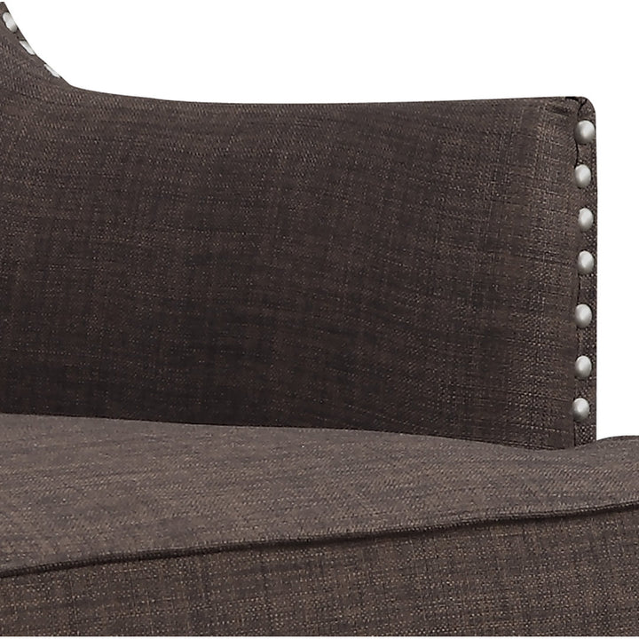 Kemariya 31" Wide Polyester Wingback Chair Red Barrel Studio® Fabric: Chocolate