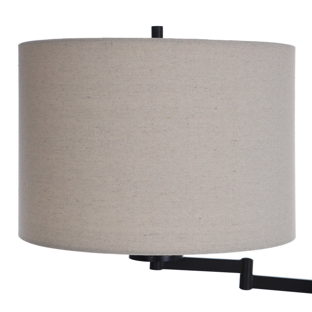 Anuksha 61" Swing Arm Floor Lamp Lark Manor™ Finish: Madison Bronze