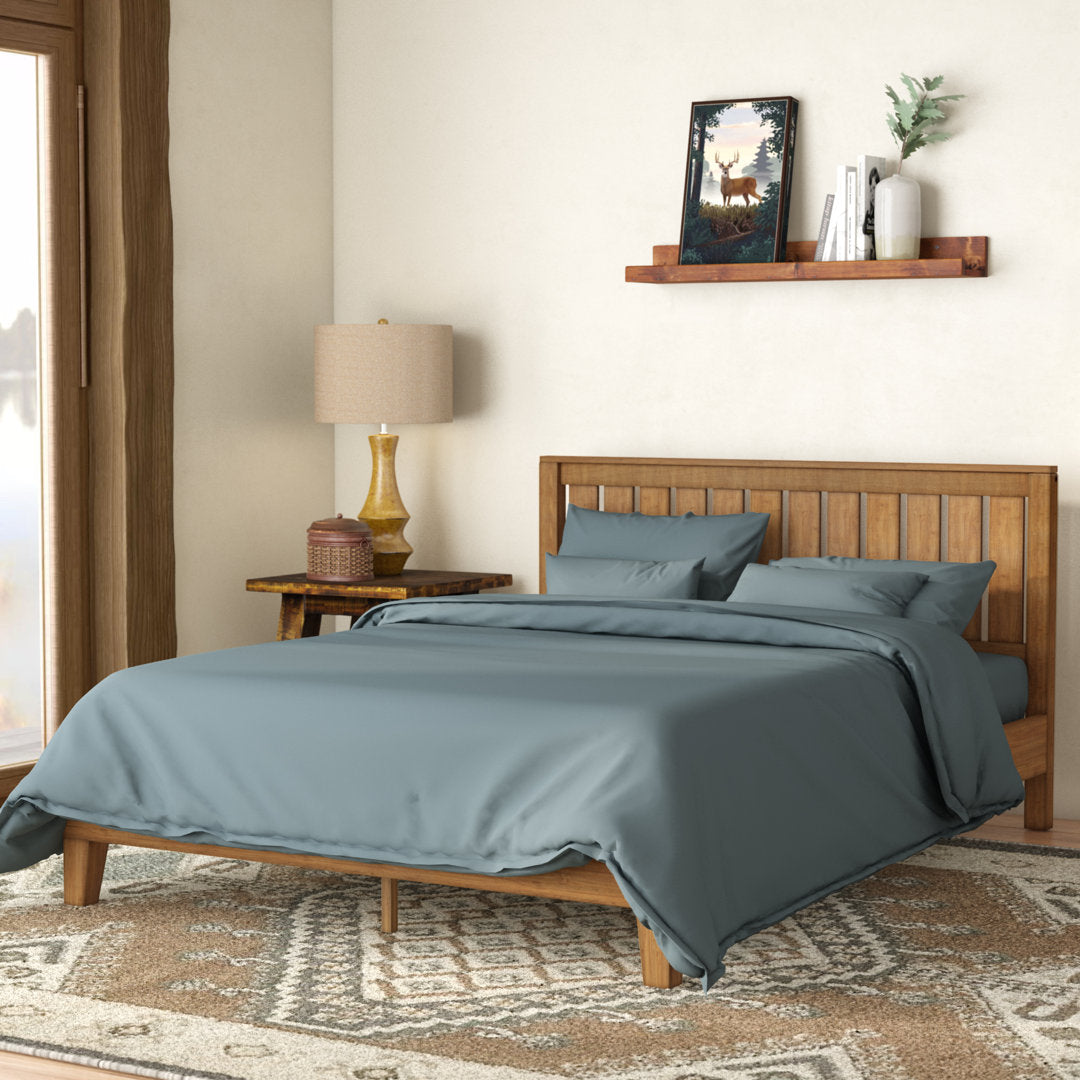 Morgan Hill Platform Bed Loon Peak® Size: King