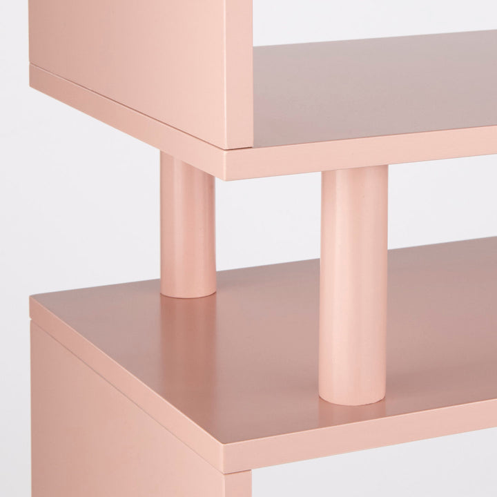 Camylle Standard Bookcase Everly Quinn Color: Blush Pink