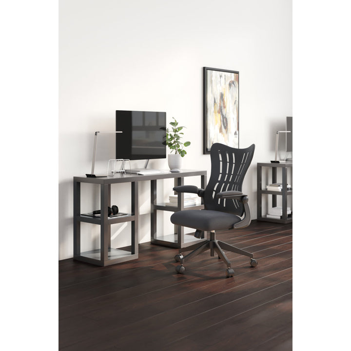 Sheffield Mesh Task Chair Upper Square™ Upholstery Color: Black