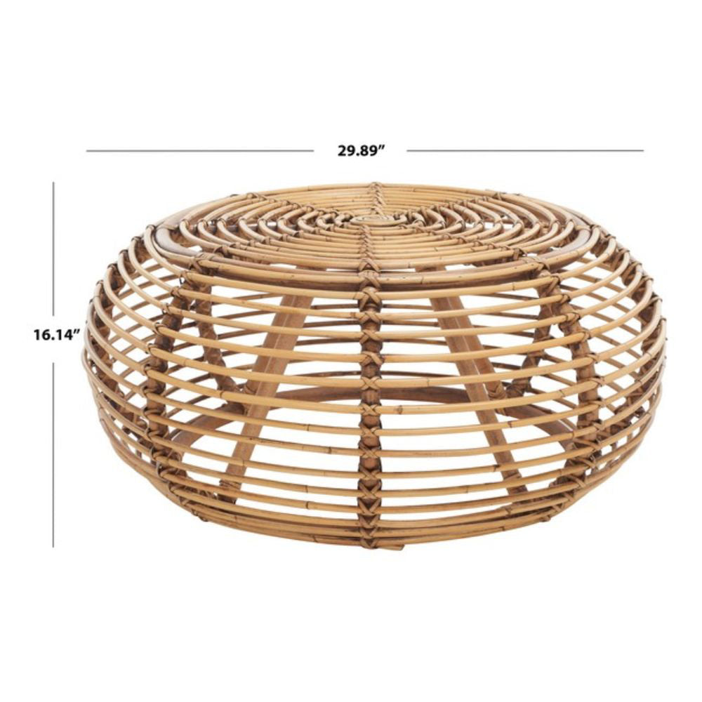 Alfano Drum Coffee Table Beachcrest Home™