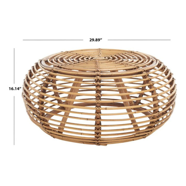 Alfano Drum Coffee Table Beachcrest Home™