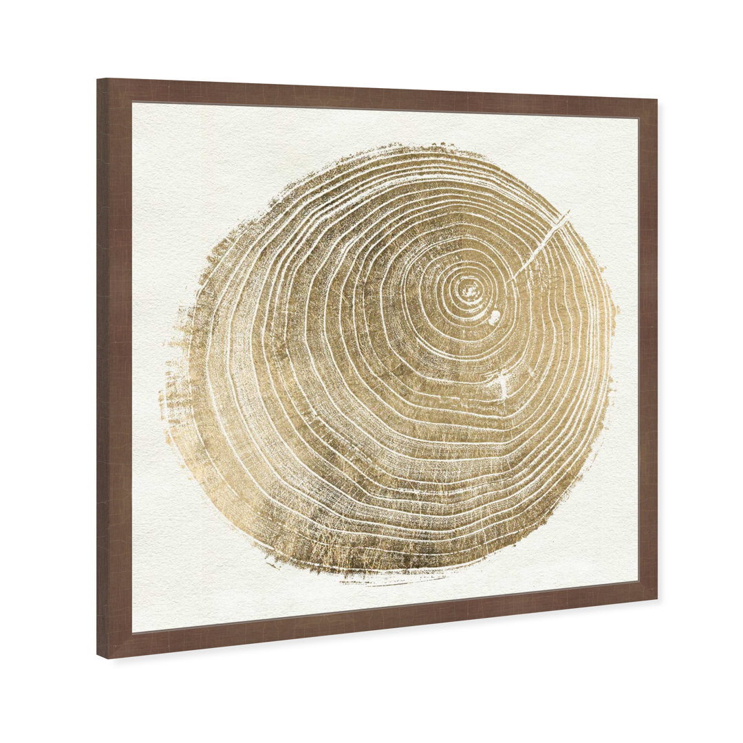 Abstract Cuore di Legno II - Picture Frame Graphic Art Print on Paper Brayden Studio® Size: 12" H x 12" W x 1.5" D Format: Wrapped Canvas