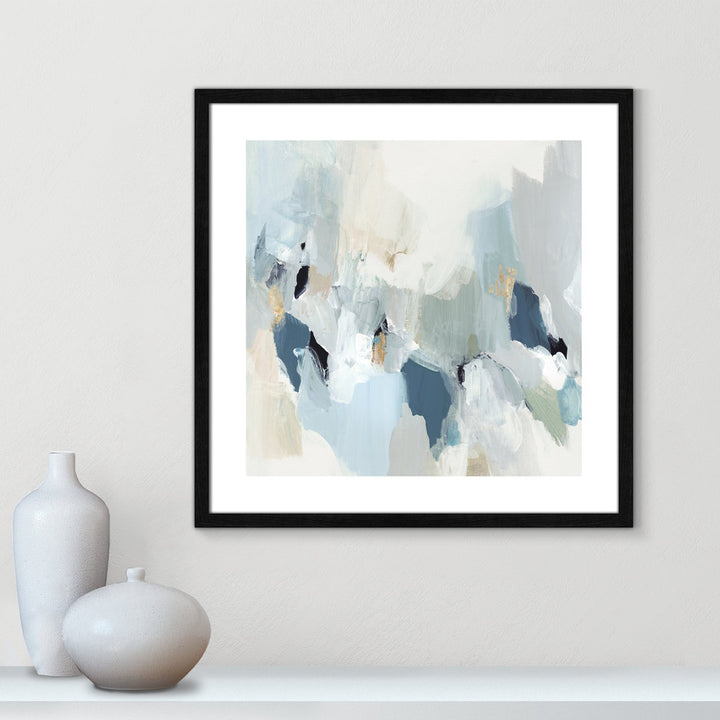 Little Talks II by Isabelle Z - Picture Frame Print on Canvas Casa Fine Arts Size: 24.75" H x 24.75" W x 0.75" D Format: Black Wood Framed Paper