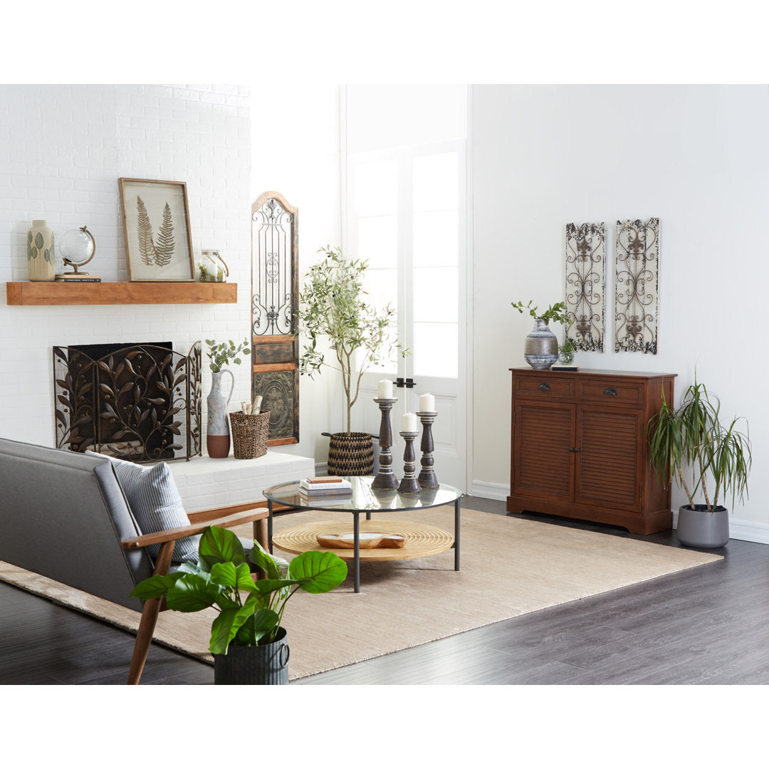 Large Vintage Fern Illustrations - 2 Piece Picture Frame Graphic Art Set on Wood Sand & Stable™