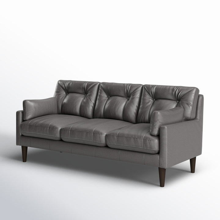 Antone 81" Square Arm Sofa Mercury Row® Fabric: Gray