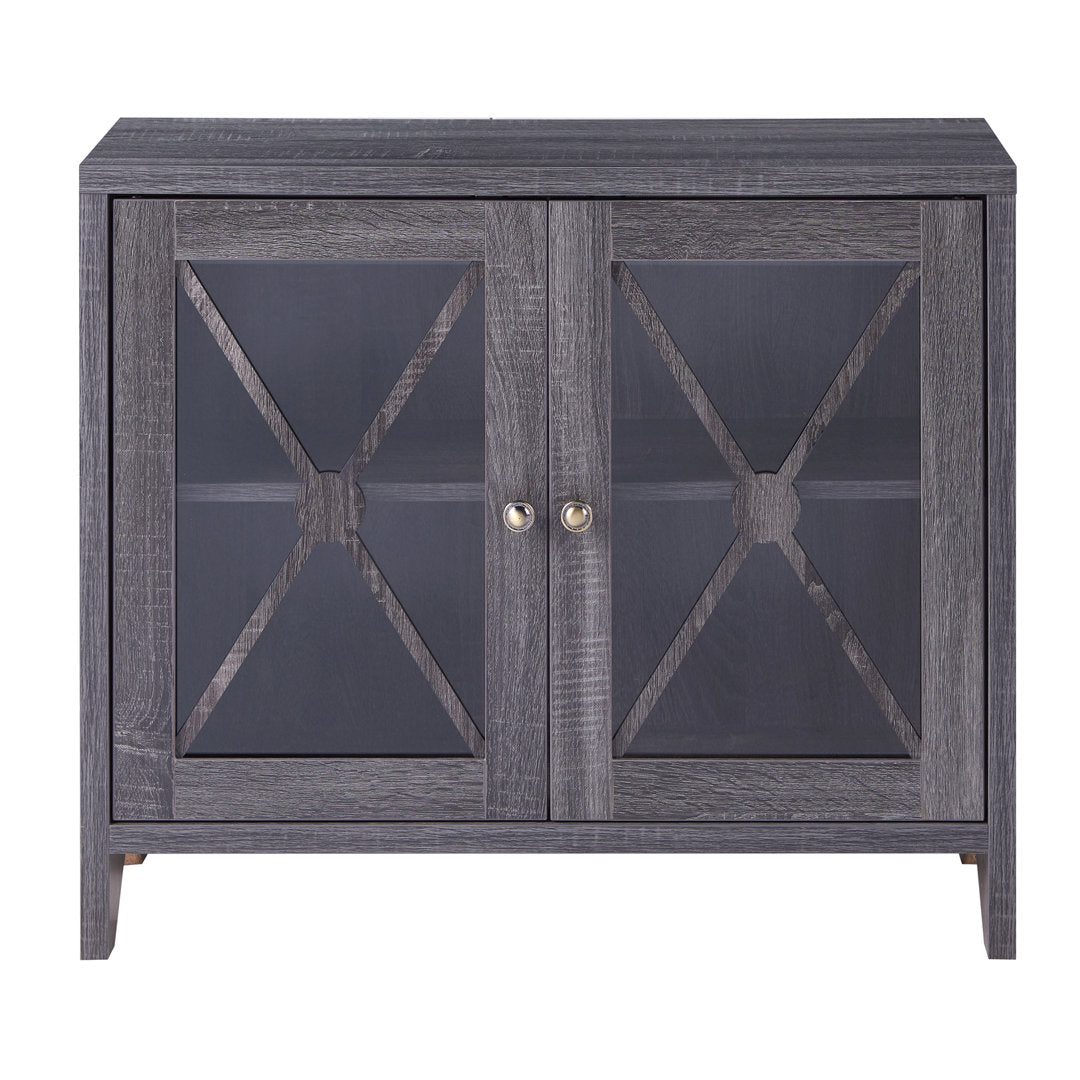 Oli 2 - Door Accent Cabinet August Grove® Color: Gray