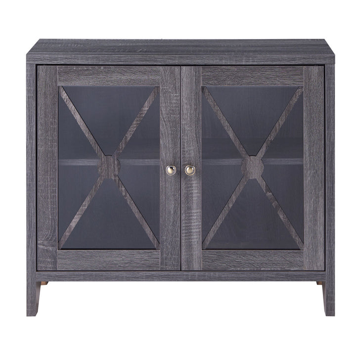 Oli 2 - Door Accent Cabinet August Grove® Color: Gray