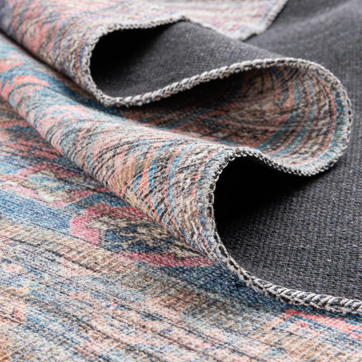 Hadsell Machine Made Power Loom Antique Blue Area Rug Langley Street® Rug Size: Rectangle 9'2" x 12'