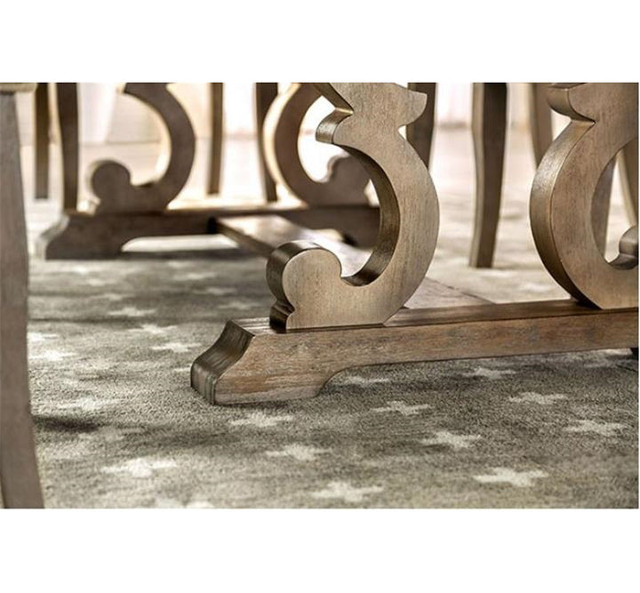 Annora Extendable Trestle Dining Table One Allium Way®
