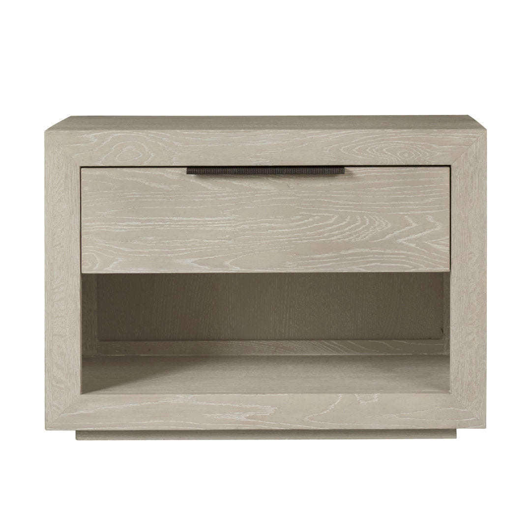 Aria 1 - Drawer Nightstand in Light Gray Joss & Main