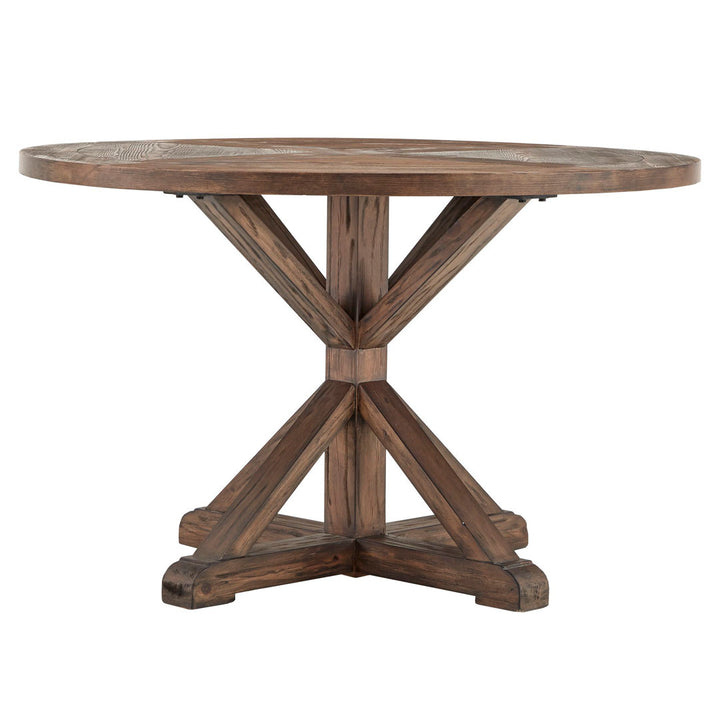 Ashbaugh Pedestal Dining Table Greyleigh™ Color: Brown Size: 54" L x 54" W