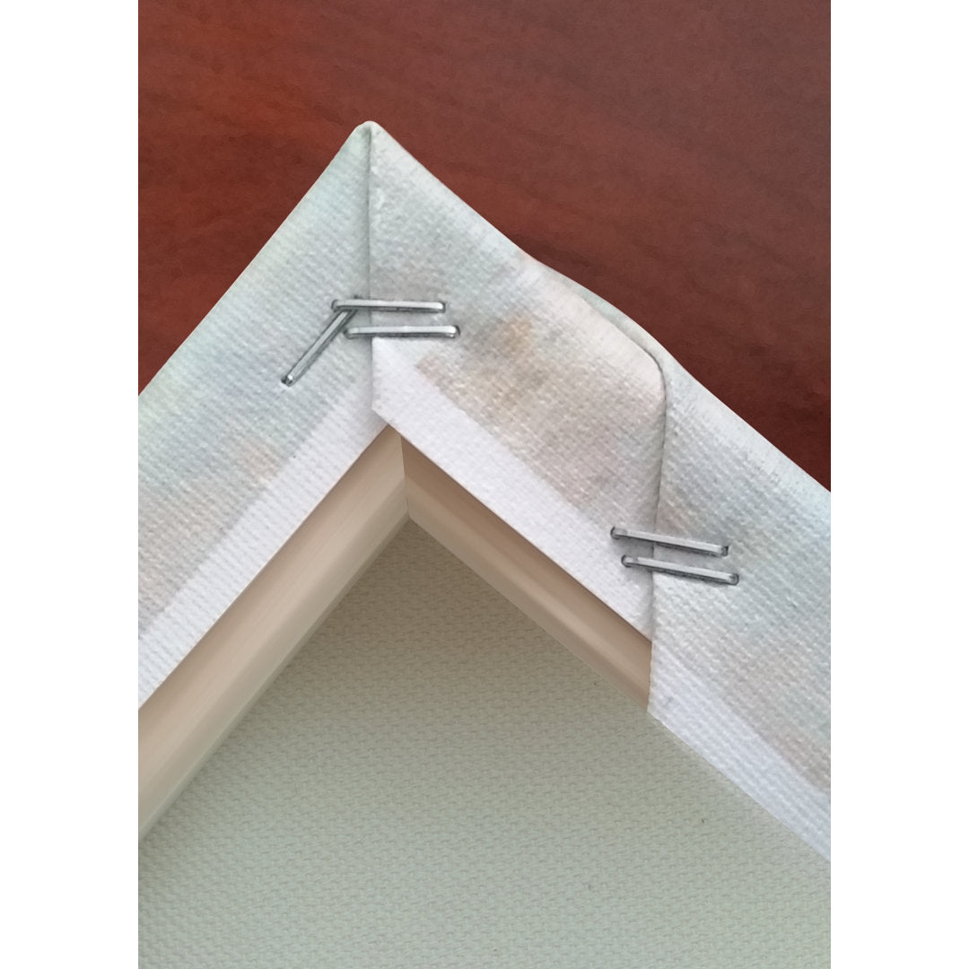 World Map Gray No Words - Graphic Art on Canvas August Grove® Size: 12" H x 18" W x 2" D Format: Wrapped Canvas