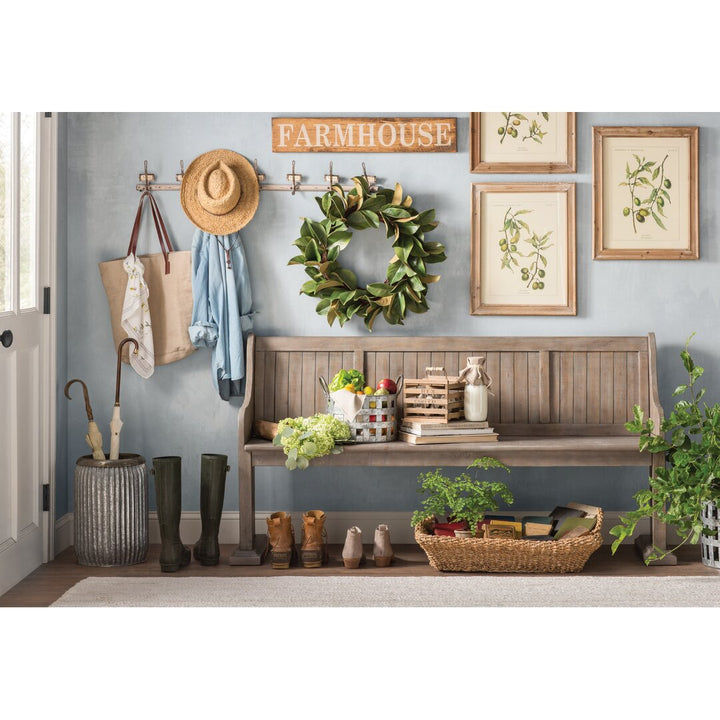 Evy Olive Leaf Botanical' - 4 Piece Picture Frame Graphic Art Print Set on Paper Birch Lane™