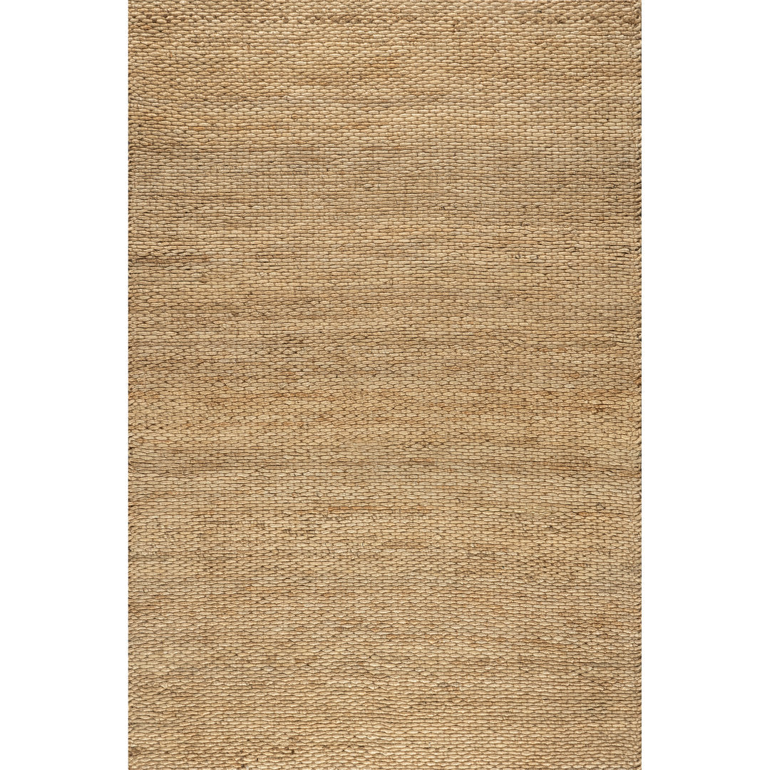 Annelynn Farmhouse Handmade Jute Natural Rug Birch Lane™ Rug Size: Rectangle 8' x 11'