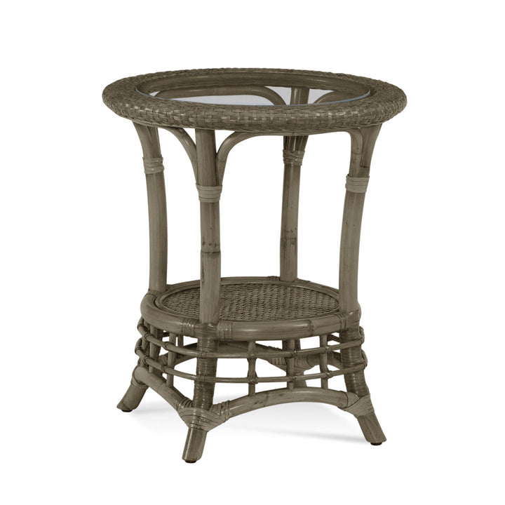 Luca Chairside Table Birch Lane™ Color: Stone Hearth