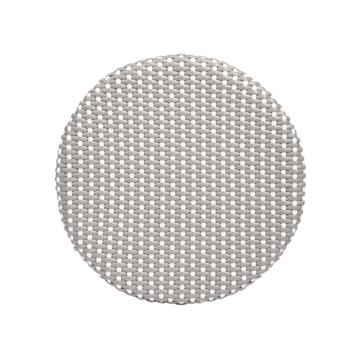 Alastair Bar & Counter Stool Birch Lane™ Color: Gray/White Dot/Natural Rattan Frame Seat Height: Counter Stool (24" Seat Height)