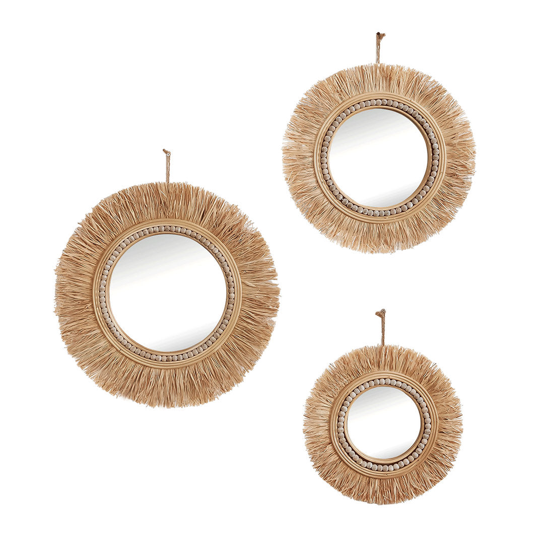 Charlotte-Louise 3 Piece Mirror Set Dakota Fields