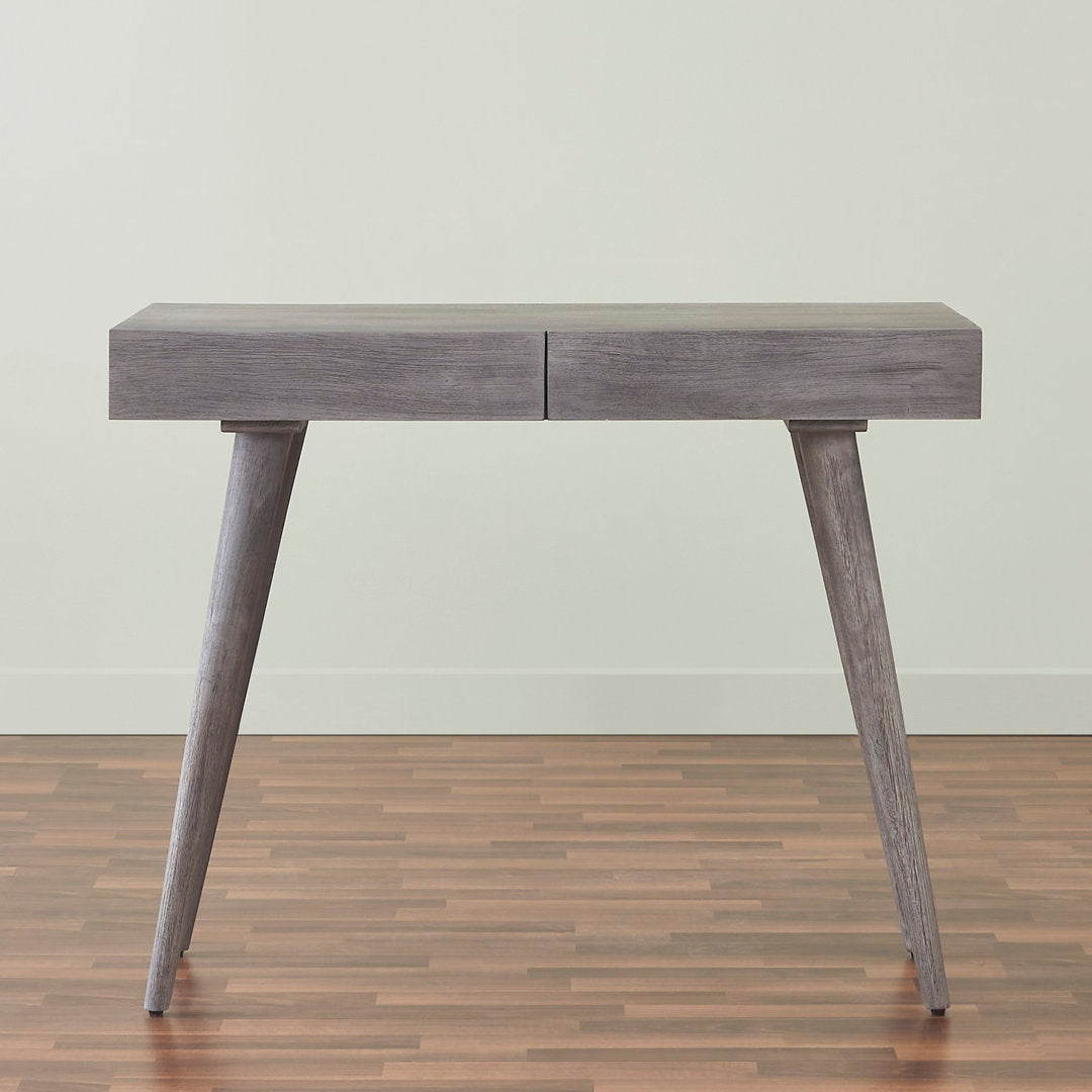 Chicago Desk Union Rustic Color: Gray