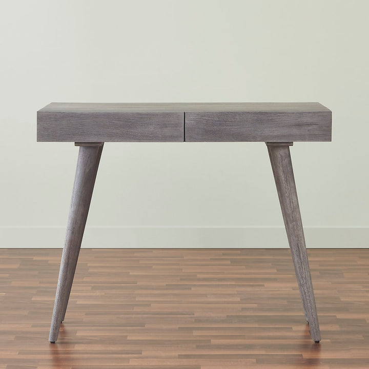 Chicago Desk Union Rustic Color: Gray