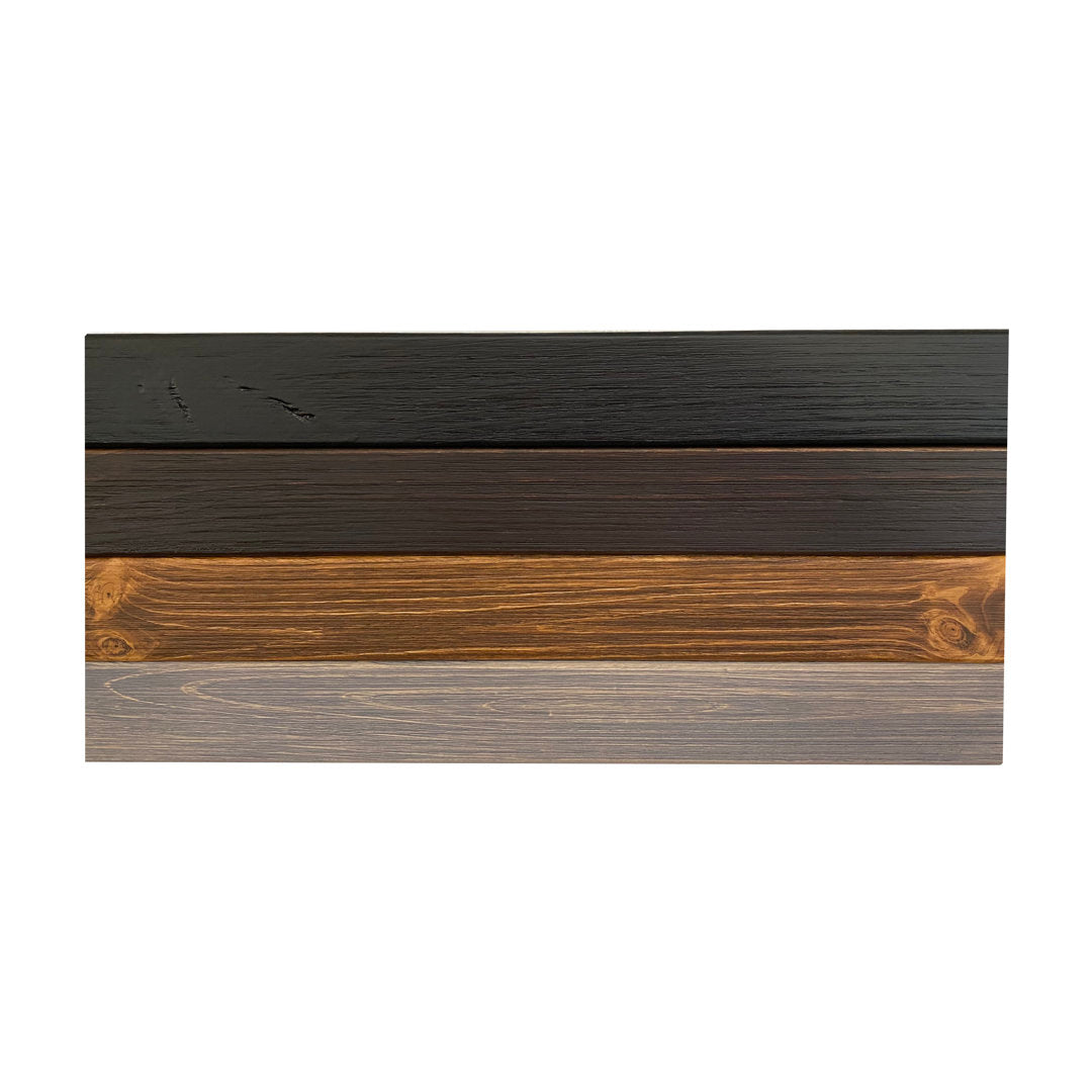 Eneas Pine Solid Wood Floating Shelf Millwood Pines Size: 2" H x 24" W x 6" D Finish: Mocha