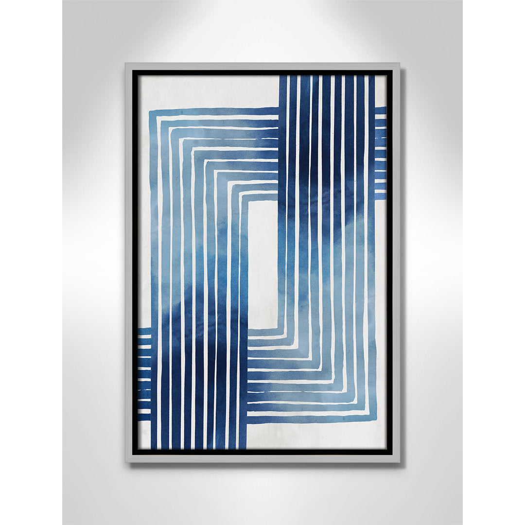In Unison by Eva Watts - Painting Print Joss & Main Size: 19.5" H x 13.5" W x 2" D Format: Silver Framed Canvas