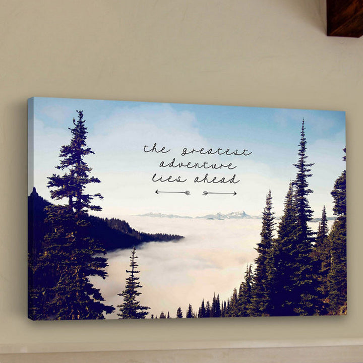 'The Greatest Adventure' by Sylvia Cook Painting Print on Wrapped Canvas Marmont Hill Size: 30” H x 45” W x 1.5” D