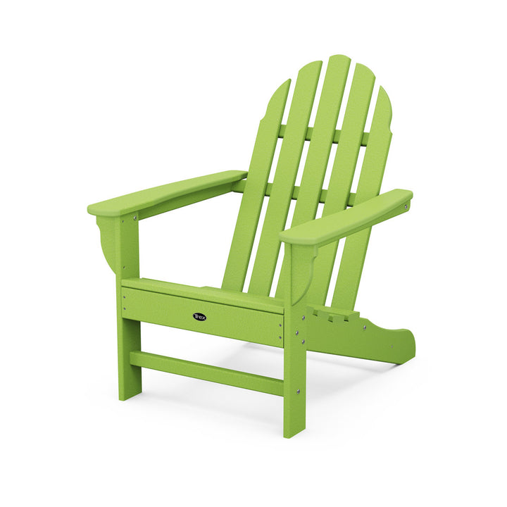 Cape Cod Adirondack Chair Trex Outdoor Color: Lime