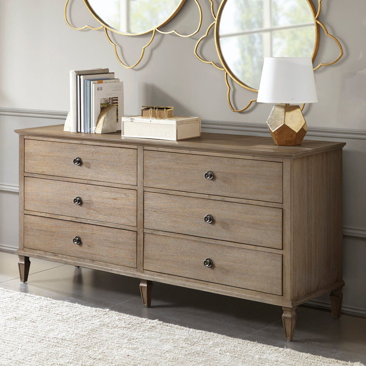 Garland 6-drawer wood dresser (70") Birch Lane™