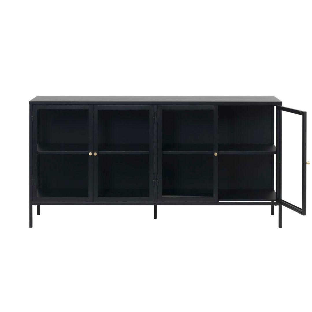 Kellen Black 4-Section Sideboard AllModern