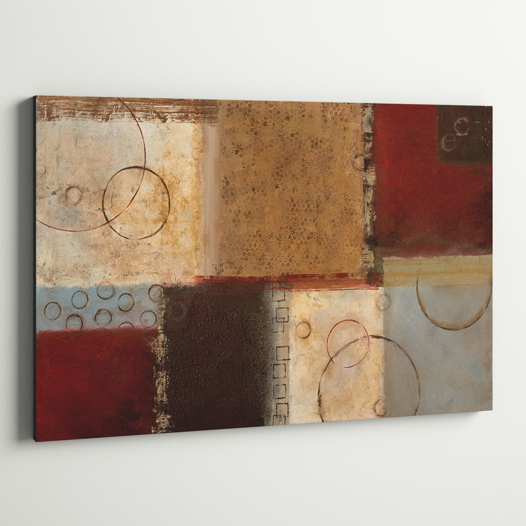 Seasons Go Round II - Wrapped Canvas Graphic Art Andover Mills™ Size: 32" H x 48" W x 1.5" D