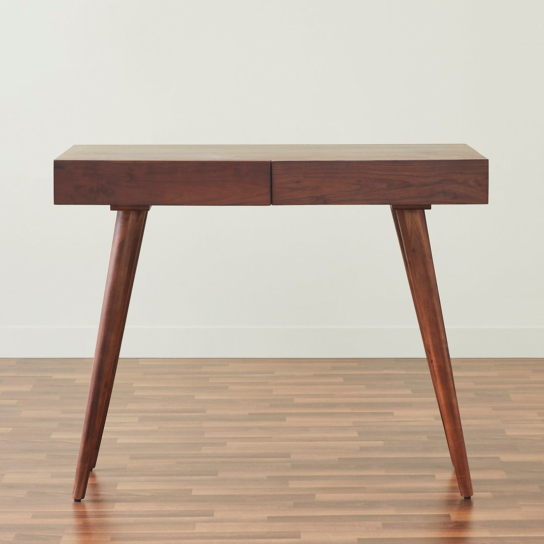 Chicago Desk Union Rustic Color: Walnut
