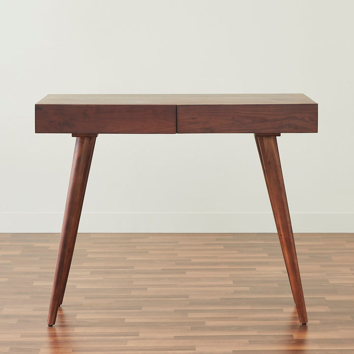 Chicago Desk Union Rustic Color: Walnut