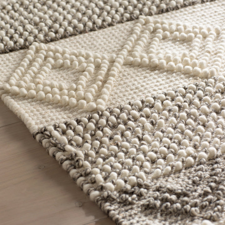 Jacques Hand Woven 60% Wool And 40% Cotton Striped Rug Union Rustic Rug Size: Rectangle 10' x 14'