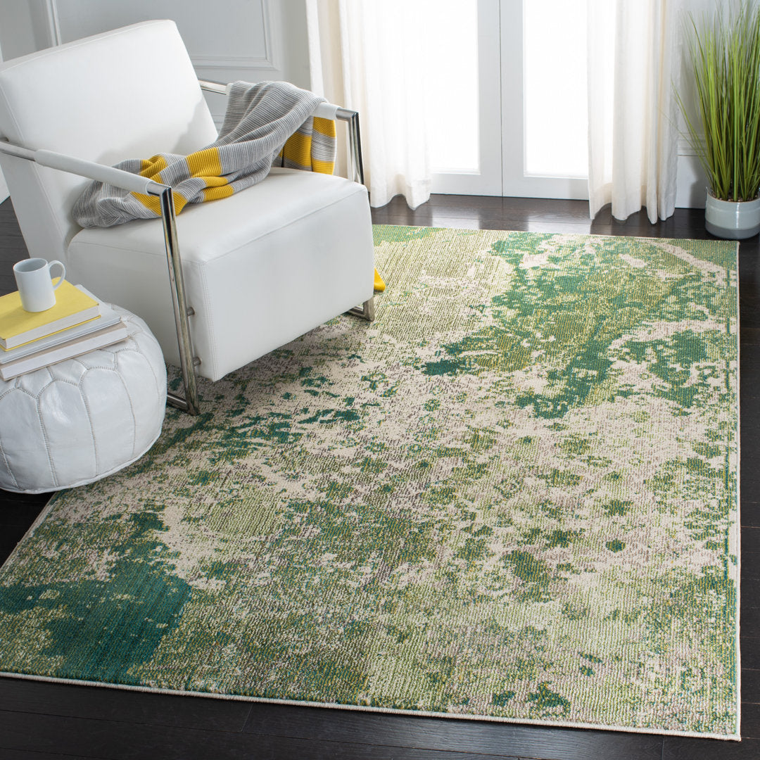 Hester Street Performance Abstract Rug 17 Stories Rug Size: Rectangle 2'2" x 4'