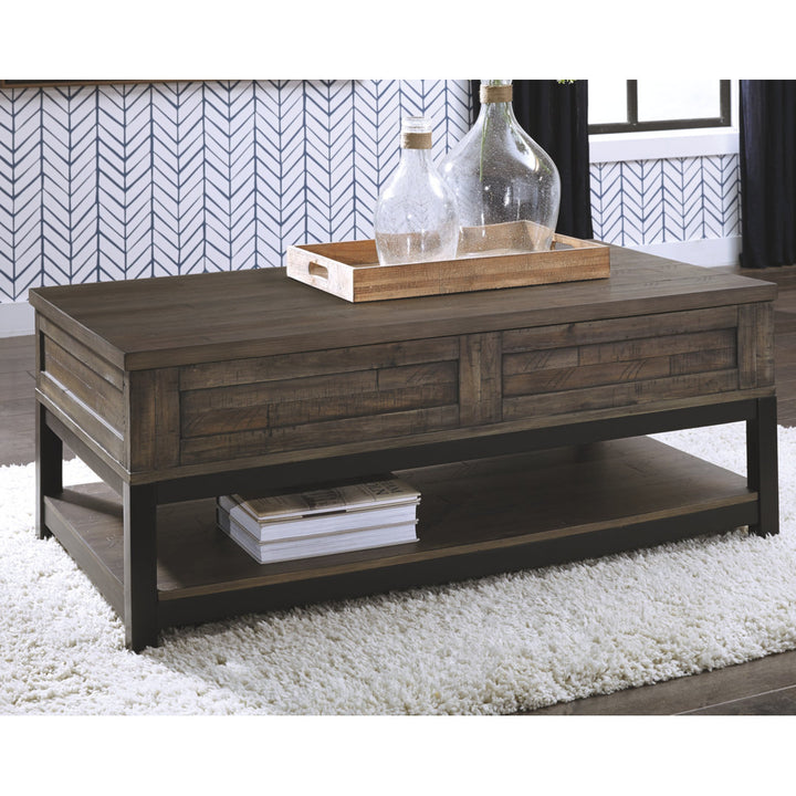Benas Lift Top 4 Legs Coffee Table with Storage Gracie Oaks