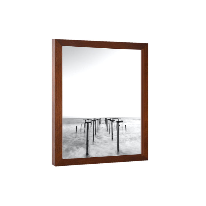 Barreneche Picture Frame Latitude Run® Color: Black Picture Size: 3" x 10"
