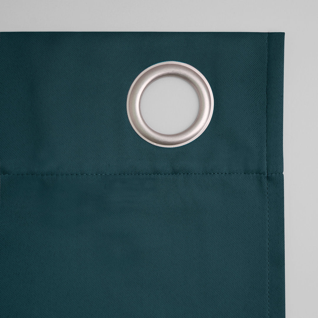 Wayfair Basics Thermal Blackout Grommet Sliding Patio Door Curtain Panel Wayfair Basics® Curtain Color: Teal