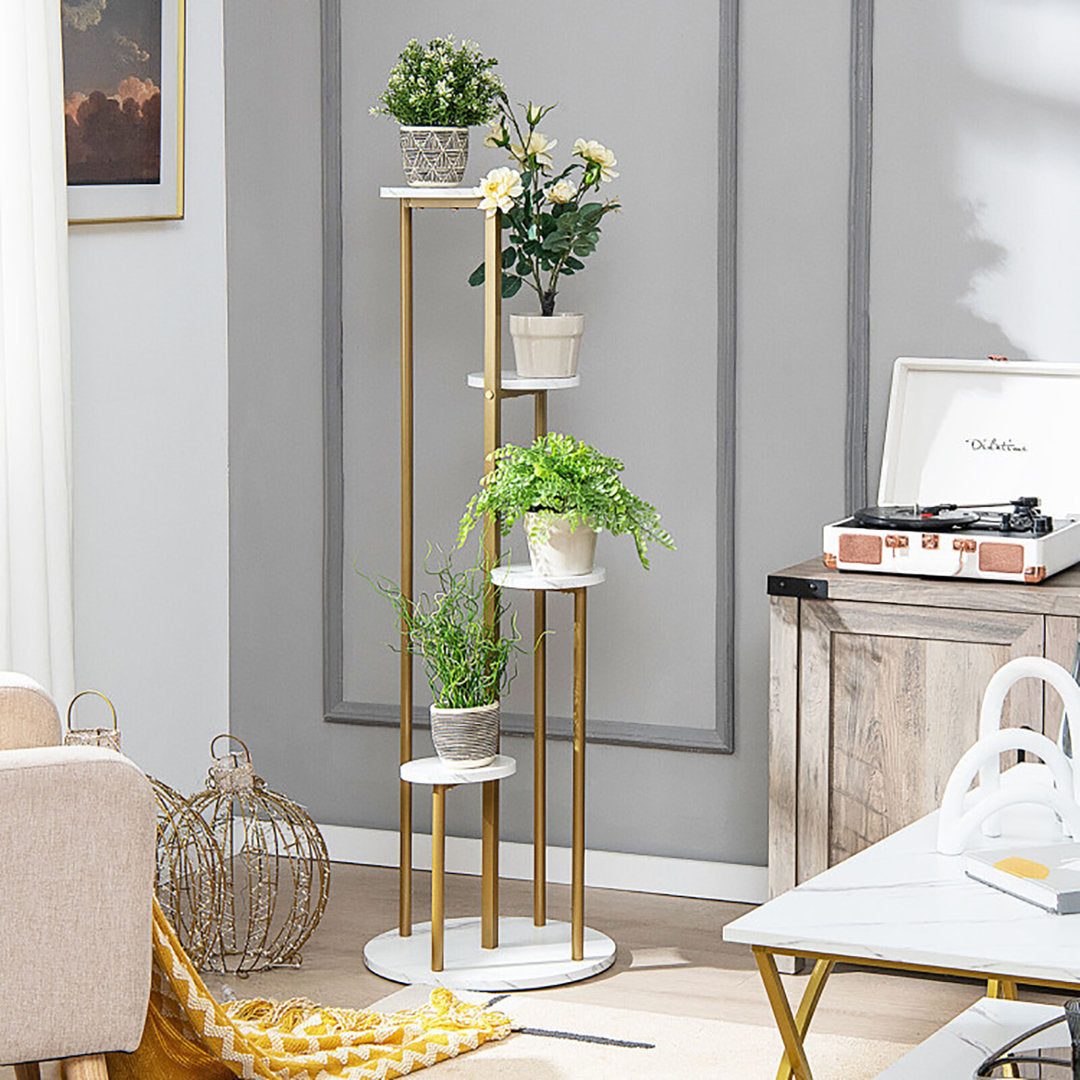 Giverin Round Multi-Tiered Plant Stand Mercer41