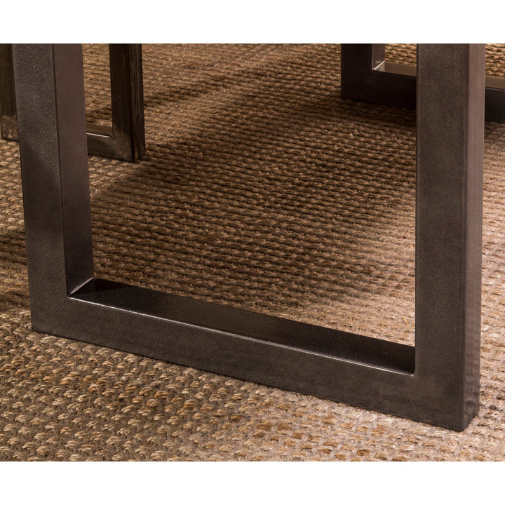 Lonan 80" Dining Table Mistana™ Top Color: Gray