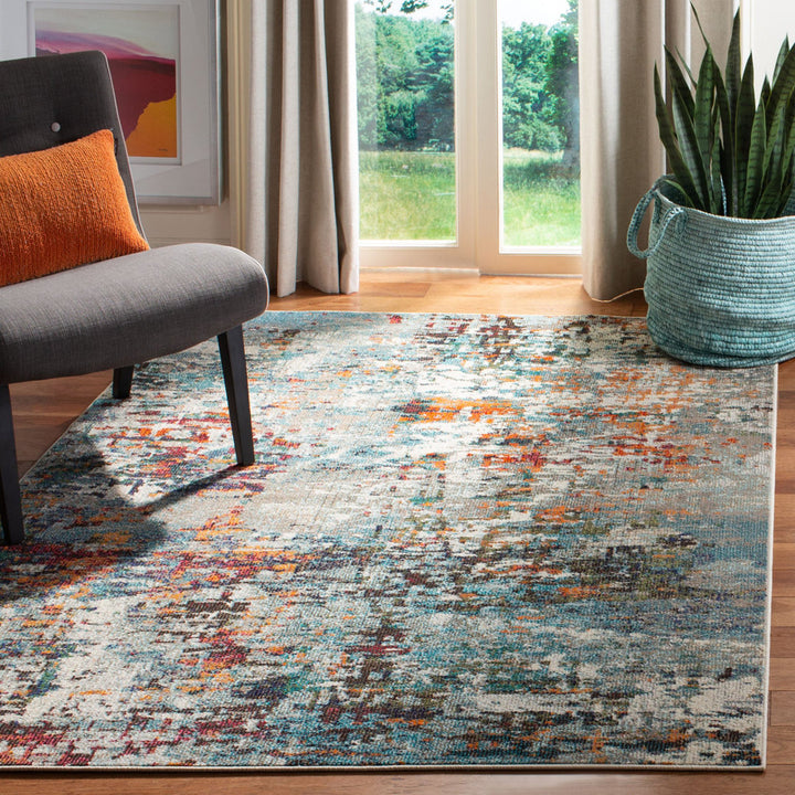 Gammage Gray/Blue Rug Trent Austin Design® Rug Size: Square 10'