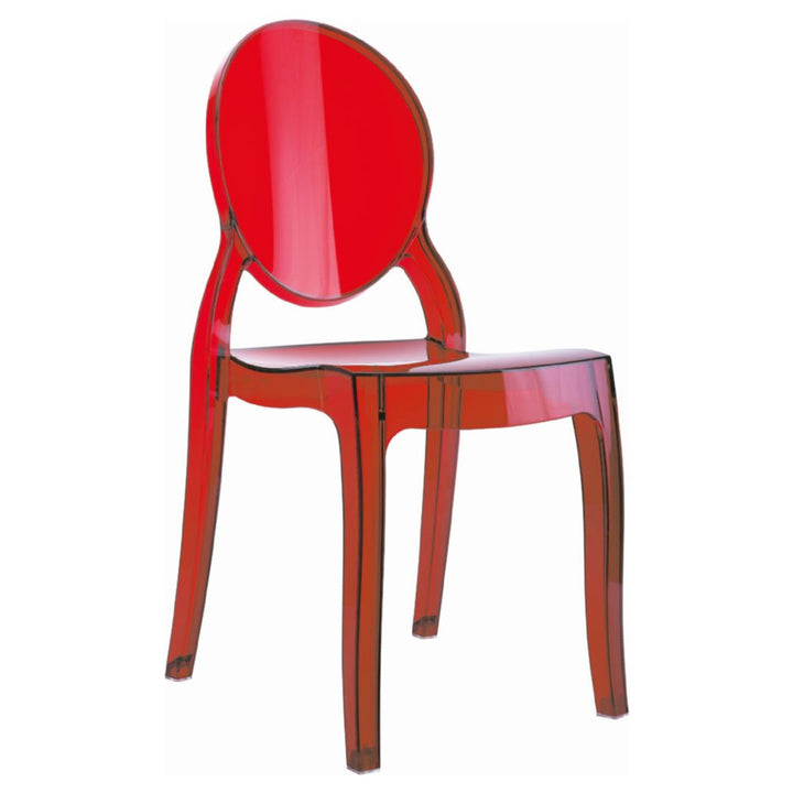 Jordon Kids 12.4'' Desk / Activity Chair Mistana™ Baby & Kids Color: Transparent Red