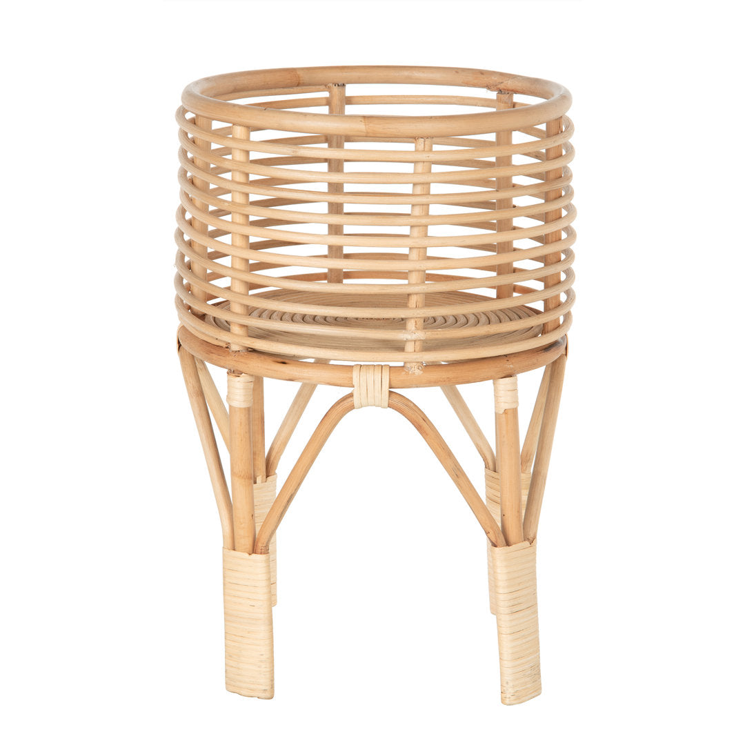 Andres Plant Stand Bay Isle Home™ Size: 18" H x 12" L x 12" D