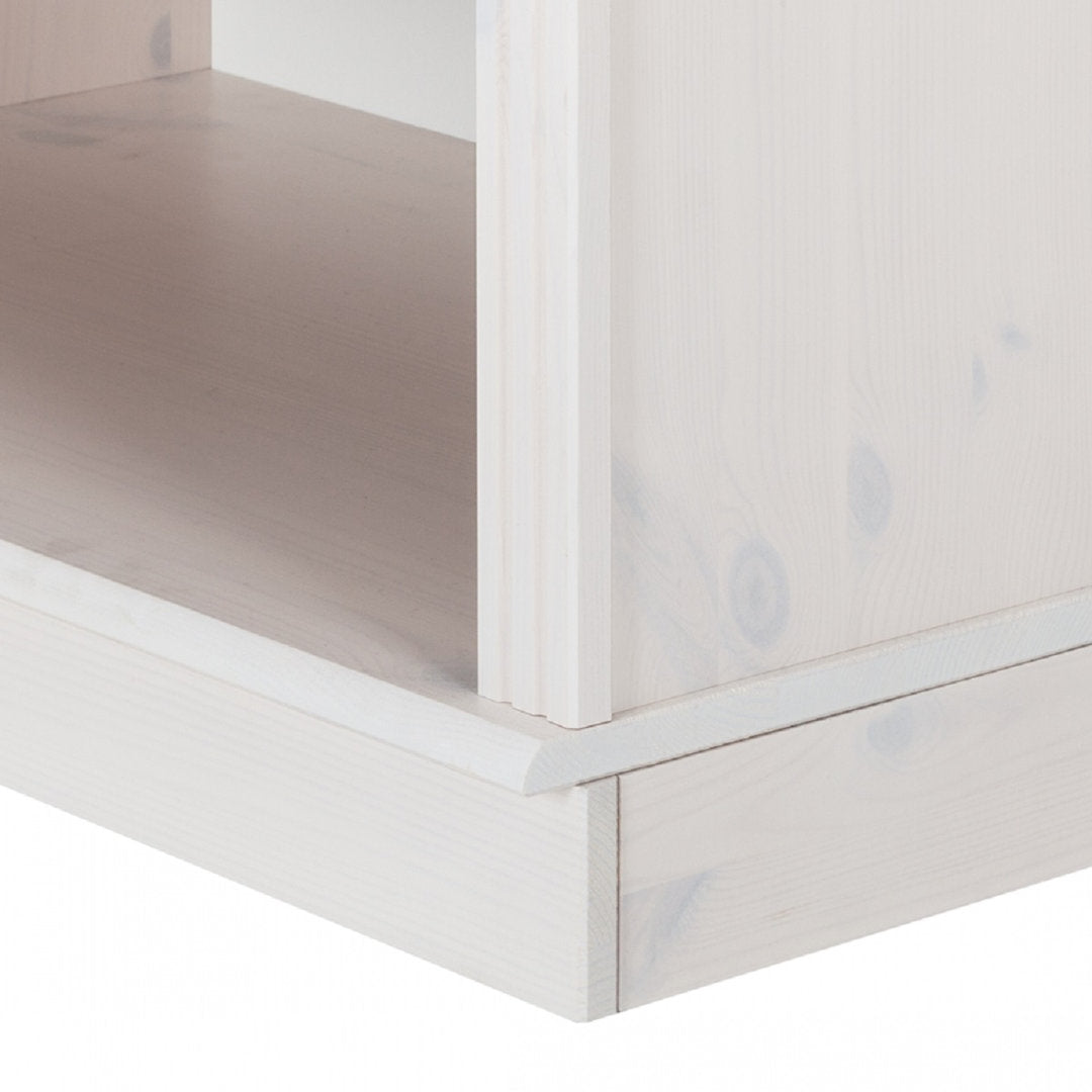 Ainsley 87" H 6 Shelf Bookcase Notio Color: White/Honey Configuration: Premium