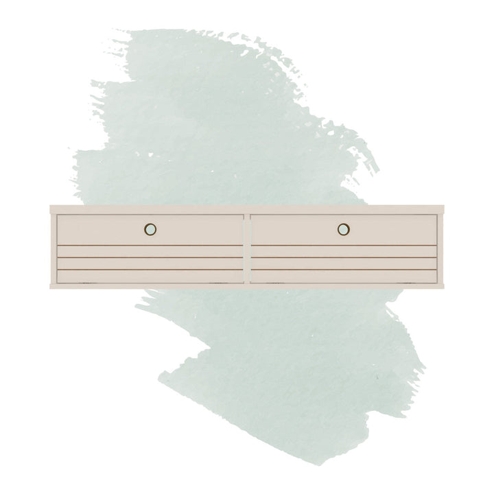 Darryl Floating TV Stand for TVs up to 48" Zipcode Design™ Color: Off White