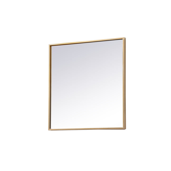 Valparaiso Accent Mirror Wade Logan® Size: 24"  x 24"  Finish: Brass